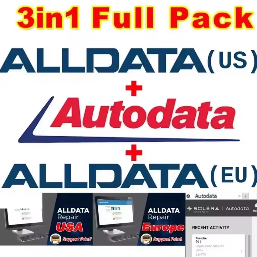 Auto Repair Shop Equipment - Alldata Repair Software 10.53 Automotive Tech
