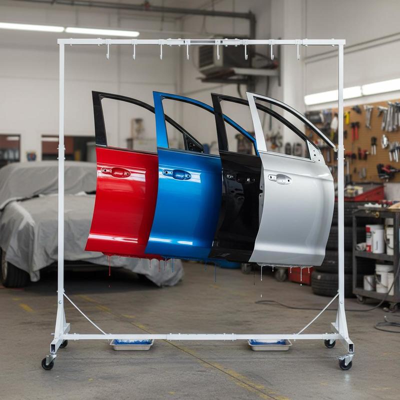 Auto Repair Shop In - Automotive Coating Stand 5-7 ft Adjustable