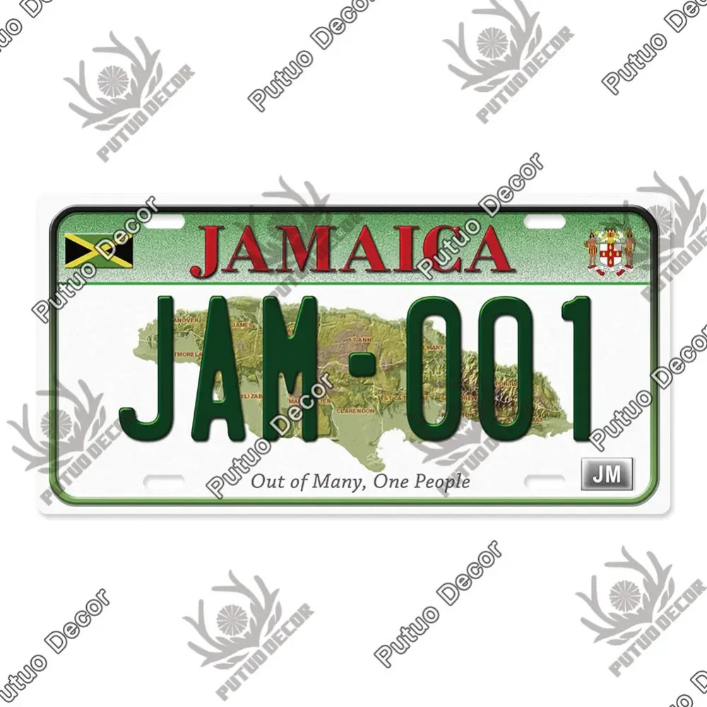 Countries License Plate Metal  - огляд і ціна Auto Repair Shop License