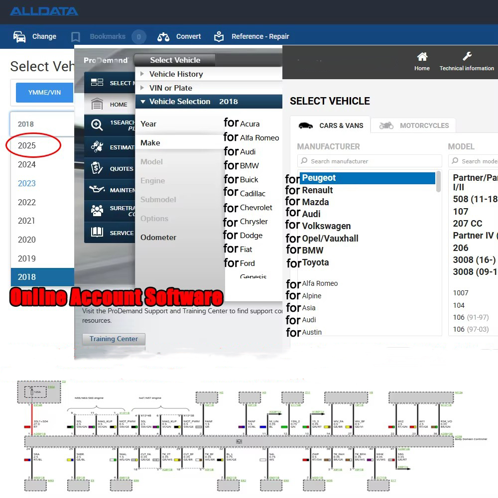 2026 Alldata Software Online H - огляд і ціна Auto Repair Shop Equipment
